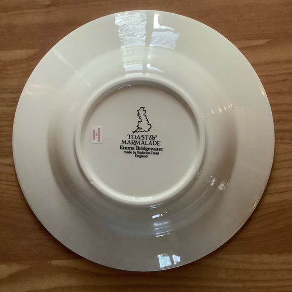 Emma Bridgewater Black Toast & Marmalade Soup Plate Bowl, Mint Condition - Picture 2 of 4